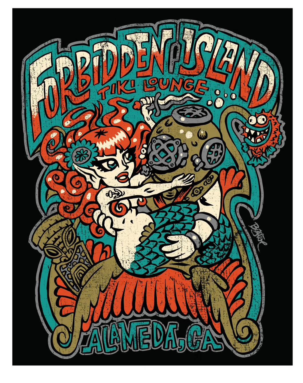 Forbidden Island T shirt - Anniversary design