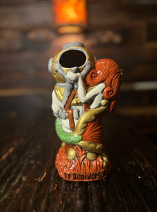 Dangerous Catch: 17th Anniversary Mug (color "on land" glaze)