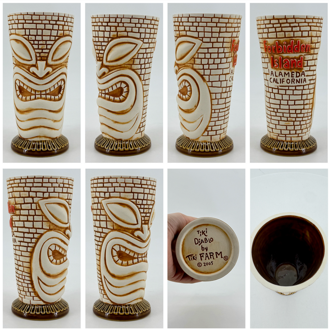 FI Kapu Mug by Tiki Diablo (Peanut Glaze) *NEW*